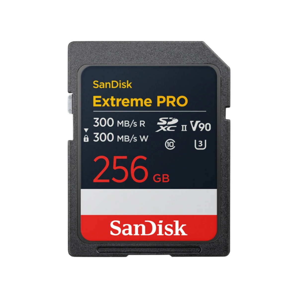 256GB Extreme PRO SD Card UHS-I 4K/8K
