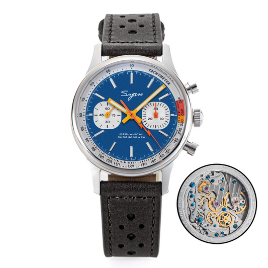 Luxury Mechanical Wristwatch with Seagull Movement