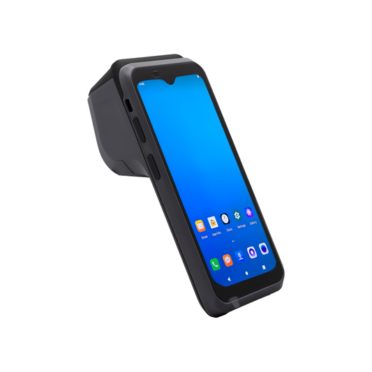 Portable POS Terminal with Barcode Scanner Printer