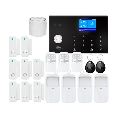 Smart WiFi GSM Home Security Alarm System with PIR Sensor