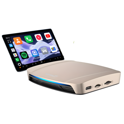 Wireless CarPlay Android Auto Media Box with GPS
