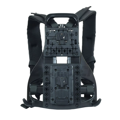Outdoor Broadcast Camera Vest with V-Mount Support