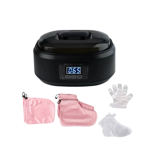 Portable 200W Wax Melting Pot Black Set