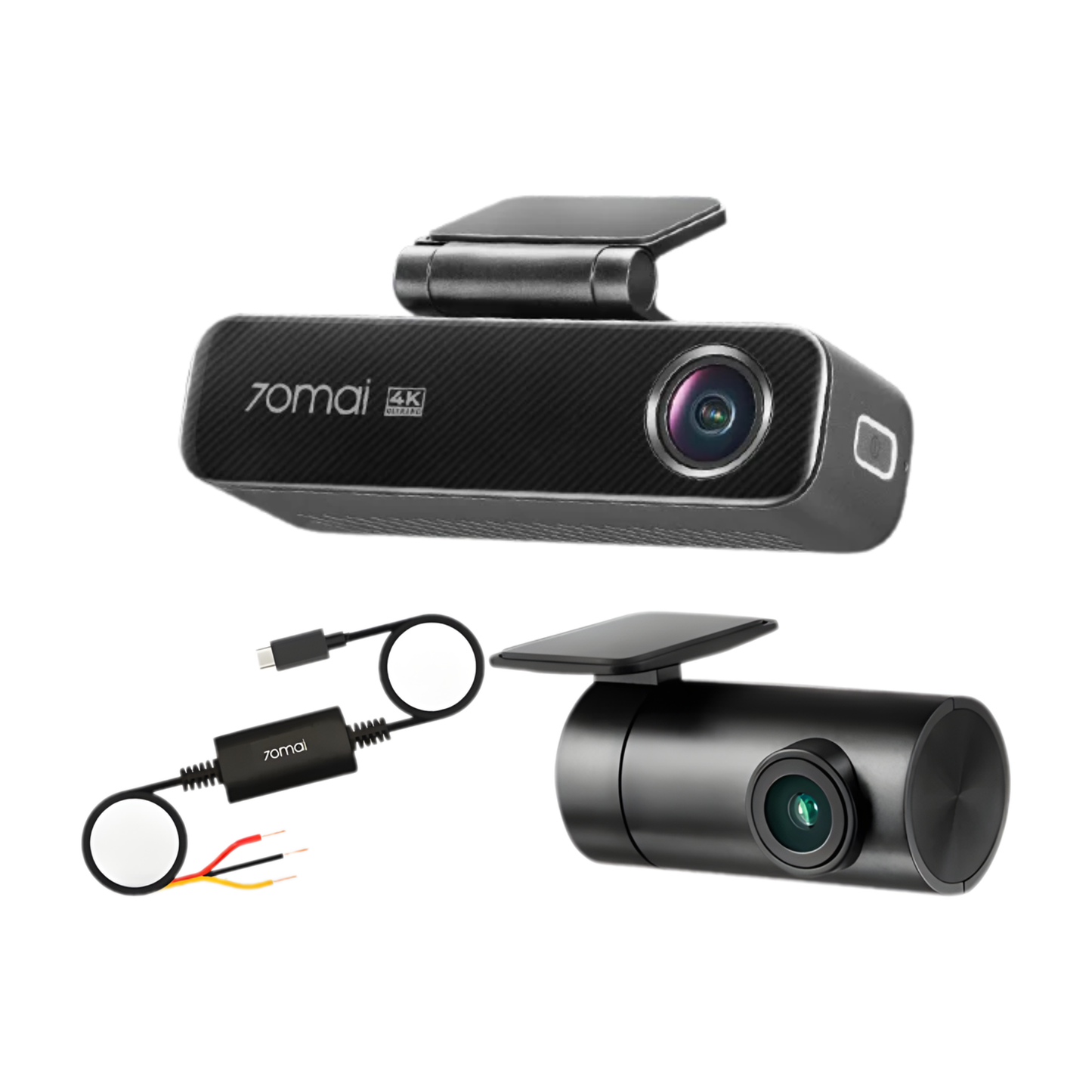 4K Front Dash Cam with GPS and 128GB Storage