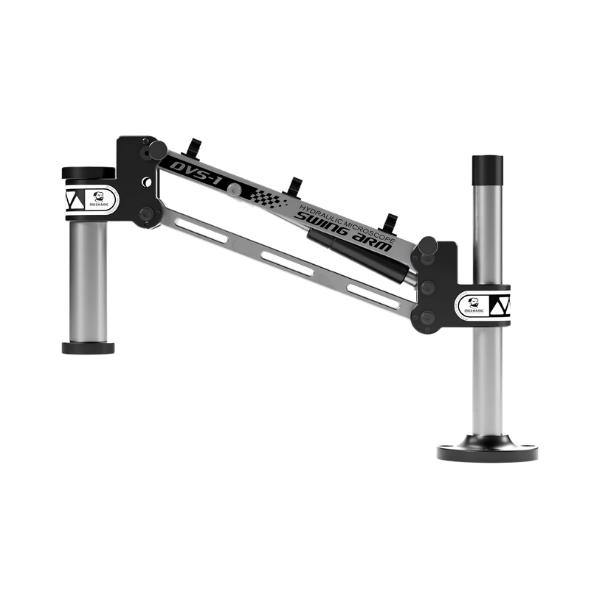 Heavy Duty Microscope Rotating Stand Dual Arm 360 Degree Support