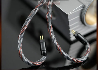 Premium 2.5mm 2PIN IEM Audio Cable for High Fidelity