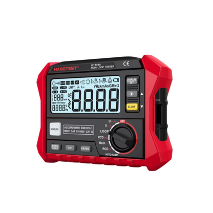 Digital Leakage Switch and Loop Tester with LCD Display