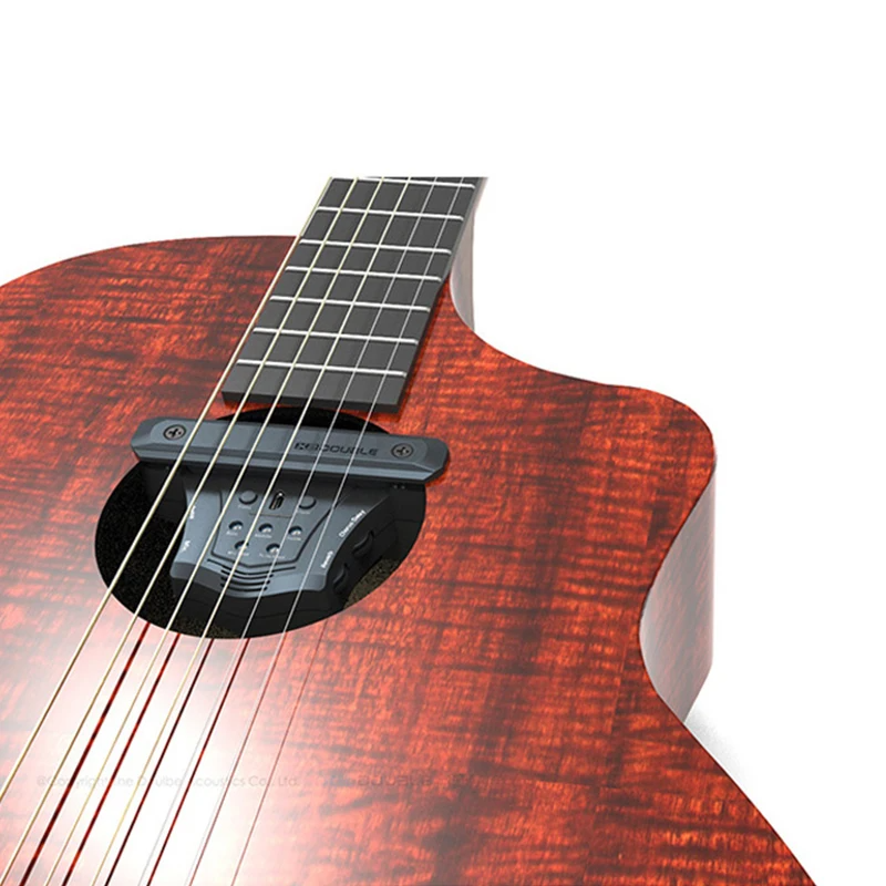 Acoustic Guitar Soundhole Pickup with Reverb and Effects