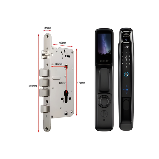 Smart Face Recognition Door Lock with Camera
