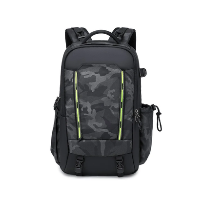Outdoor Photography Backpack SLR Bag with Multiple Storage Green