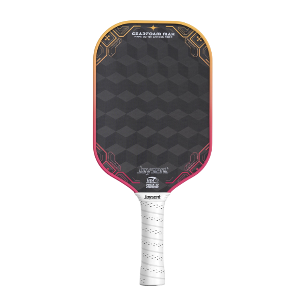 18K Raw Carbon Pickleball Paddle 14mm High Spin Racket