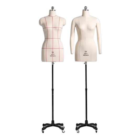 Apricot Dress Form Mannequin with Arms