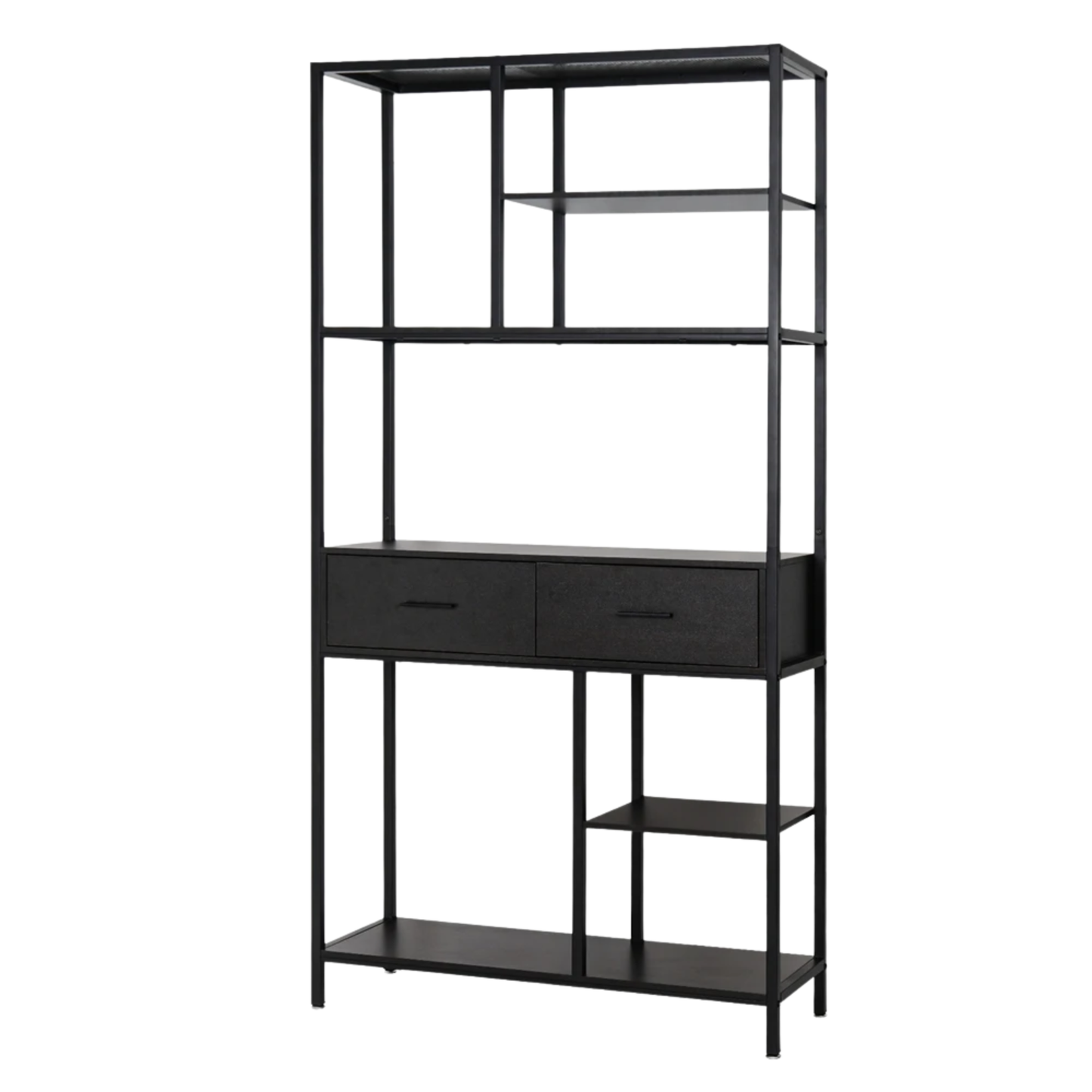 Tall Display Bookshelf Cabinet for Living Room Office