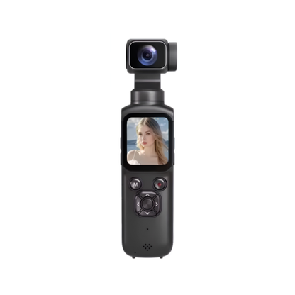 4K Action Camera 64MP Face Tracking Gimbal Stabilizer