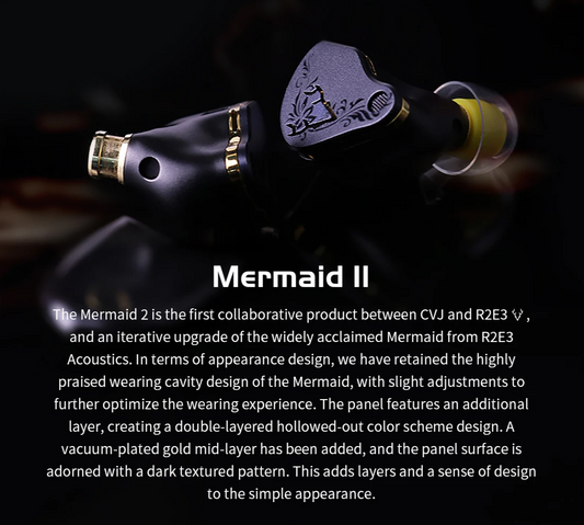Portable Audiophile IEMs with Detachable 2 Pin Wiring