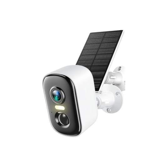 3MP Wireless Solar Security Camera with 64GB Storage