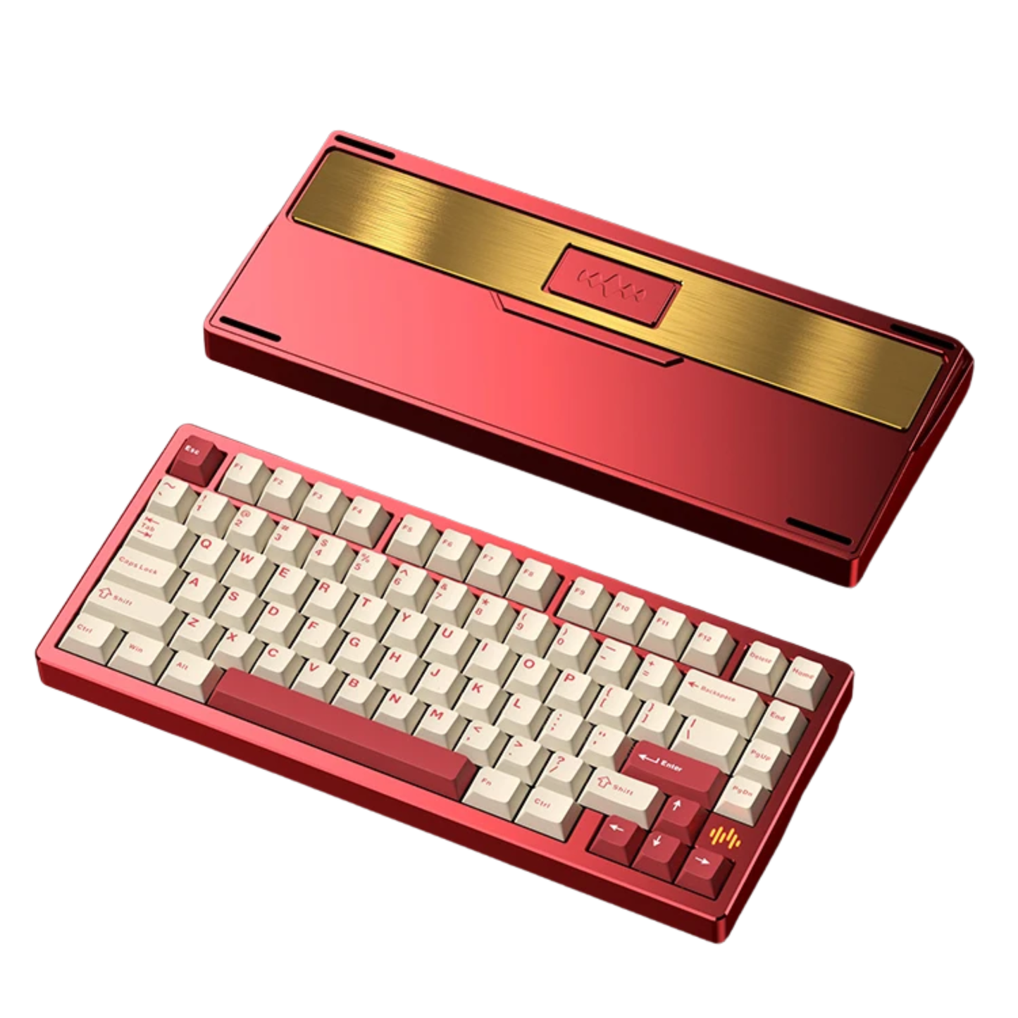 Wireless Mechanical Gaming Keyboard Anode Red FR4