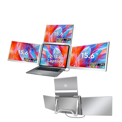 15.6" Portable FHD Secondary Monitor with Single Cable