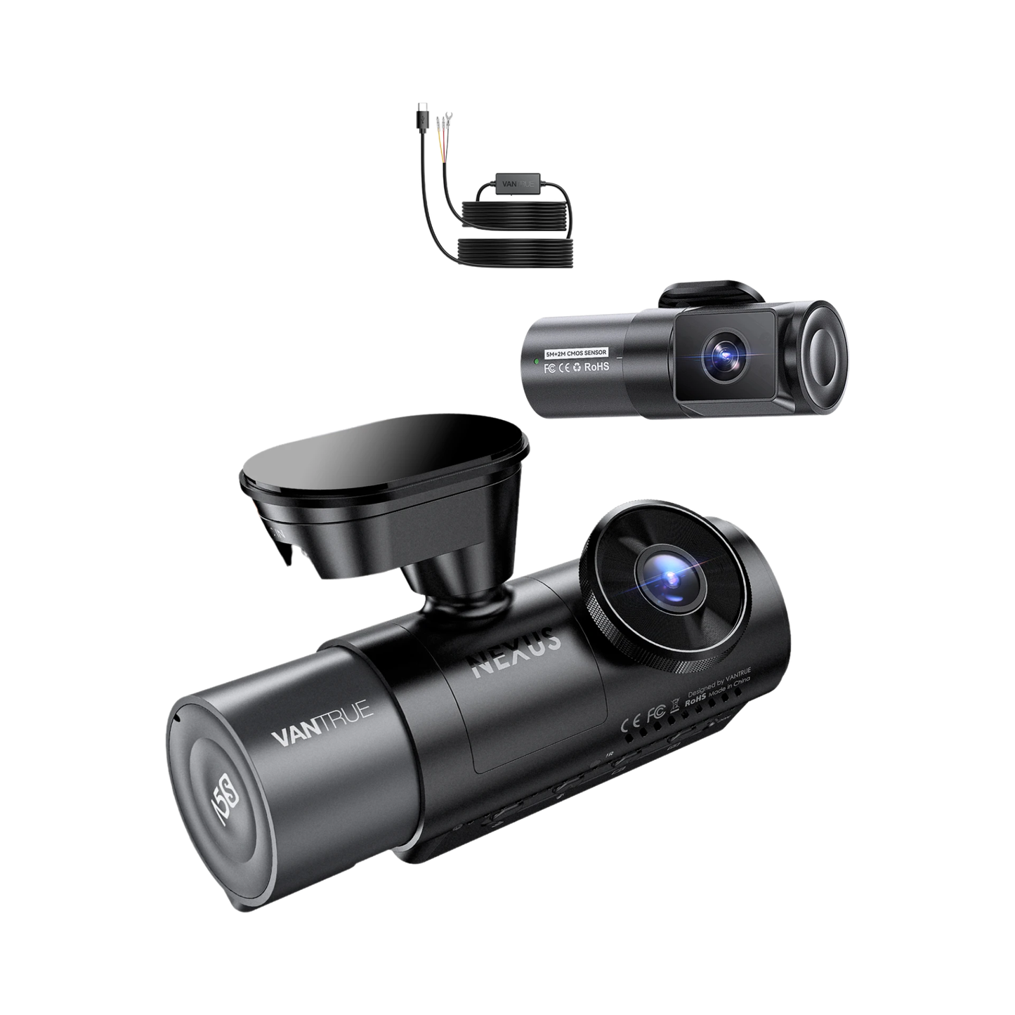1TB 4 Channel Dash Cam with 360 Degree STARVIS 2