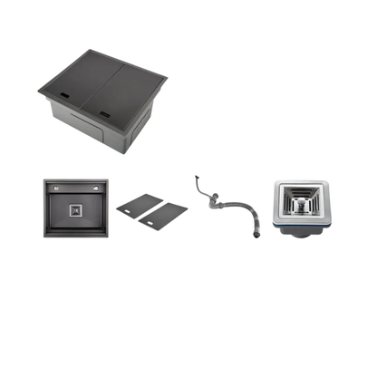 Balcony Bar Sink with Concealed Bowl and Tap