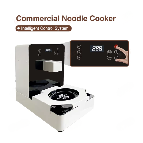 Electric Ramen Cooker with One-Touch Instant Noodle Maker