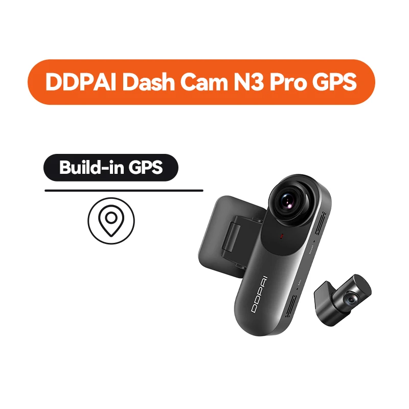 2.5K GPS WiFi Dash Cam 128GB