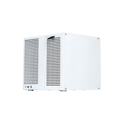 White 8-Bay NAS Case MATX Full-Height PCIe