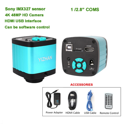 4K HD Microscope Camera HDMI USB Industrial Camera
