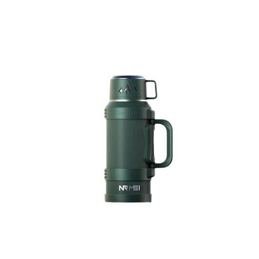 Portable 1.7L Stainless Steel Flask Travel Ready