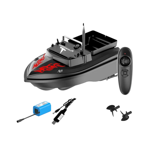 RC Fishing Bait Boat 500M Remote 2KG Load