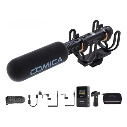 Wireless Shotgun Microphone for Lightning Devices