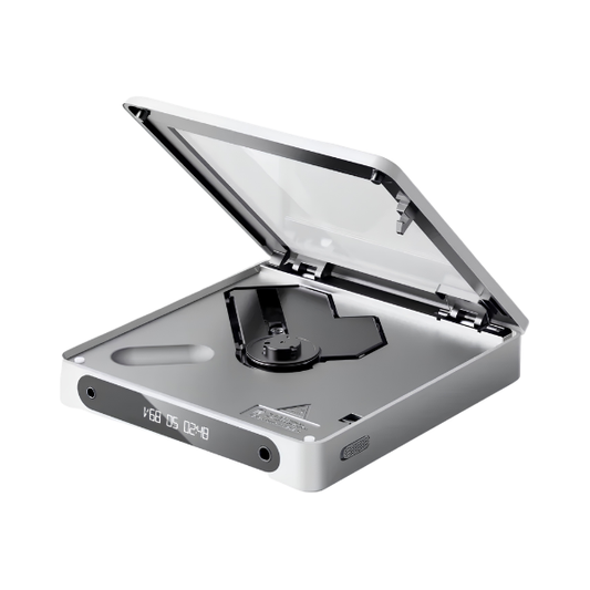 Portable Bluetooth CD Player with Dual DAC and 4.4mm