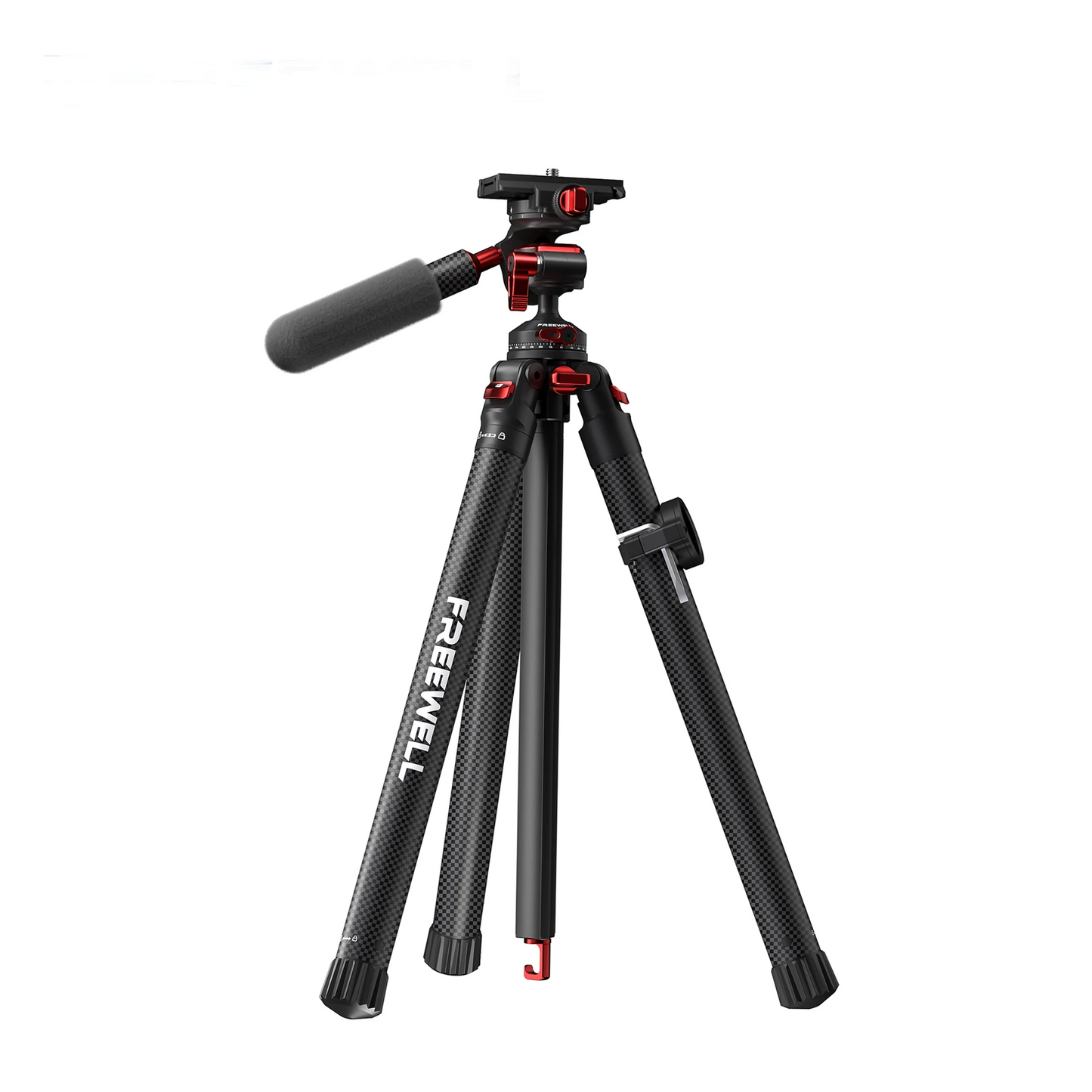 Portable Carbon Fiber Travel Tripod 1.5m with 360 Ball Head