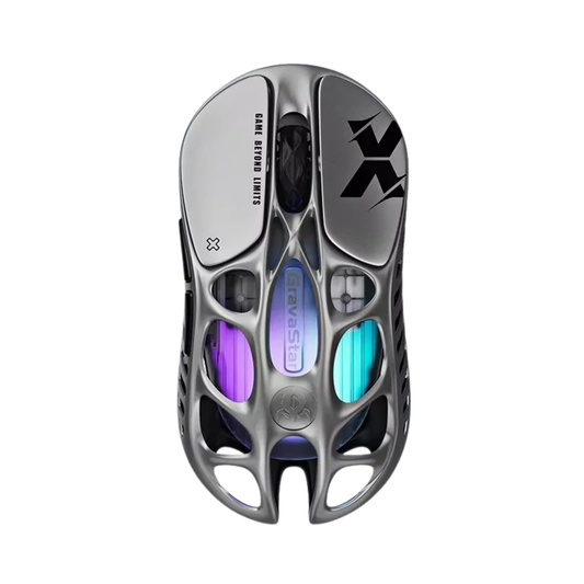 Wireless Gaming Mouse with RGB Lighting and Tri Mode Control