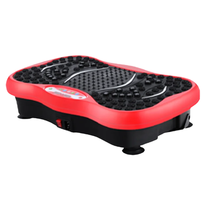 Red Full Body Workout Vibrating Fitness Platform