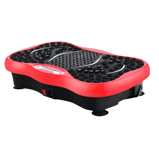 Red Full Body Workout Vibrating Fitness Platform