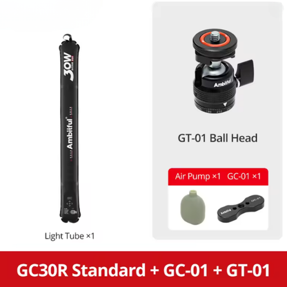 30W RGB Inflatable LED Photography Light 2000K-10000K