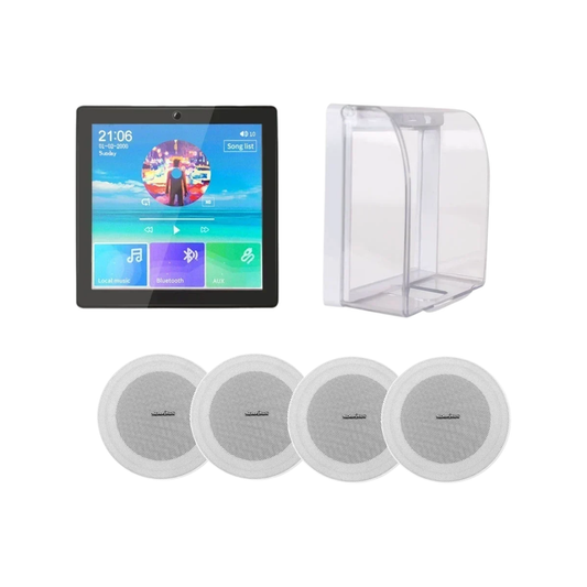 Bluetooth Wall Amplifier 4×20W Smart Home Audio