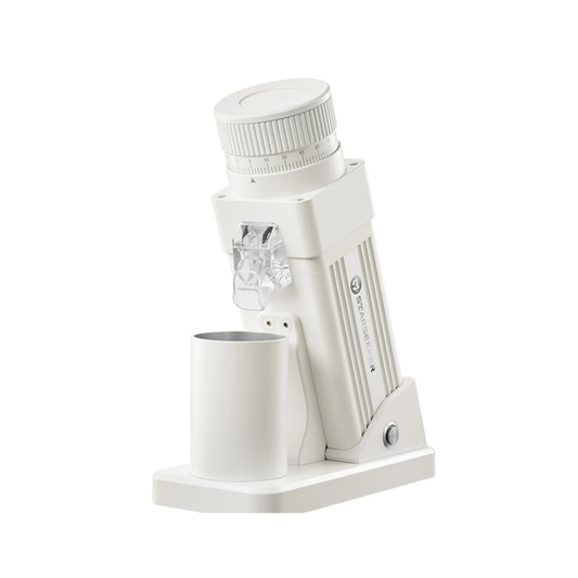 55mm Electric Coffee Grinder White Stepless Adjustment