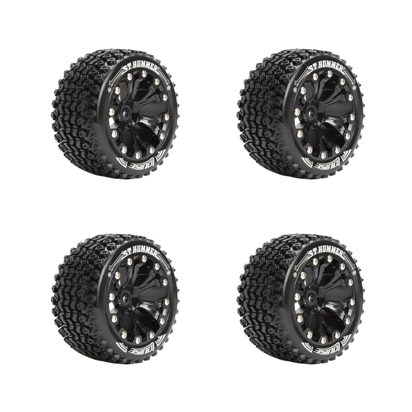 RC Racing Monster Truck Tires G Black