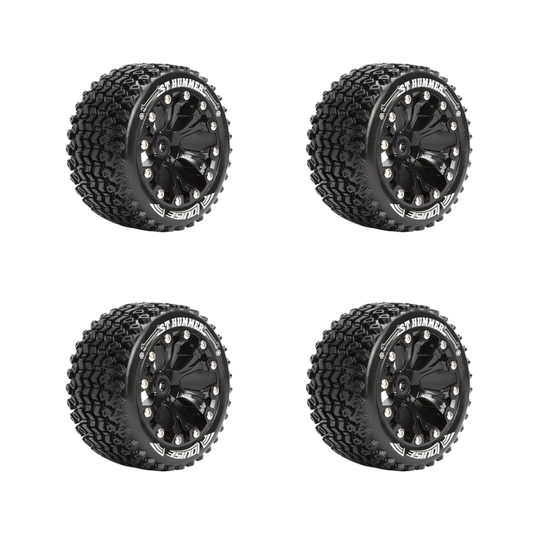 RC Racing Monster Truck Tires G Black