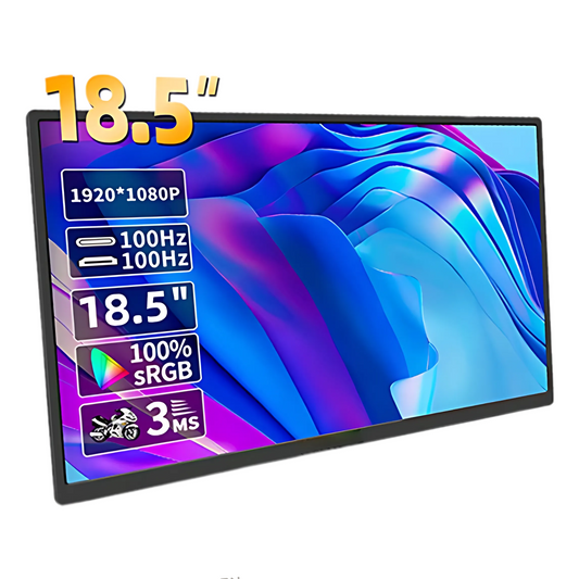 18.5" Portable Monitor with 100Hz HDR IPS Display