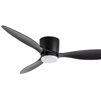 Ceiling Fan with LED Light Quiet Low Profile Remote Control