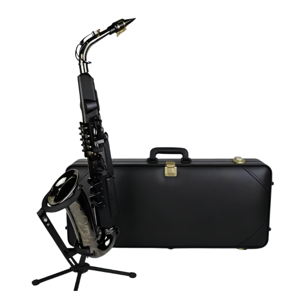 Professional Alto Saxophone Bend Pipe Kit with Leather Case