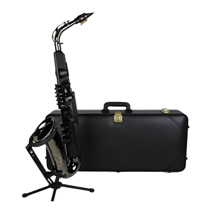Professional Alto Saxophone Bend Pipe Kit with Leather Case
