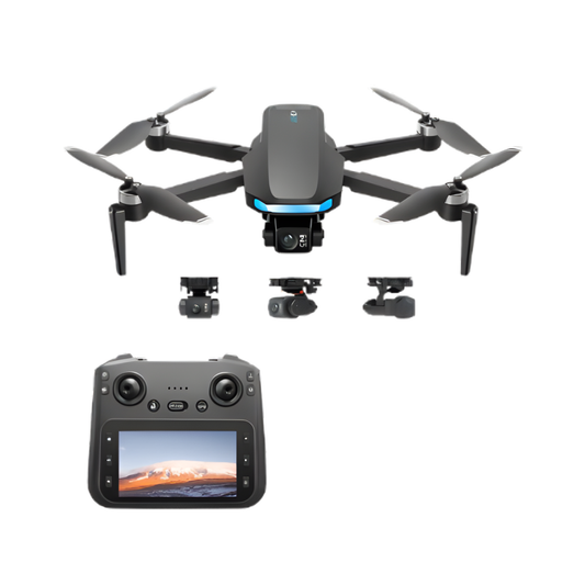 Professional FPV Drone with Large Screen Remote Control