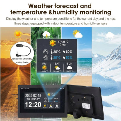 10.1 Inch WiFi Smart Calendar Clock with Weather Forecast