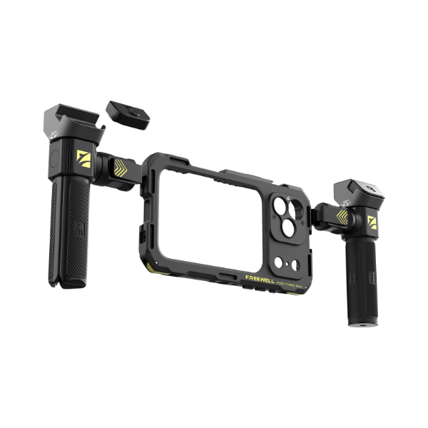 Filmmaking Rig Cage for iPhone 17 Pro Max Recording
