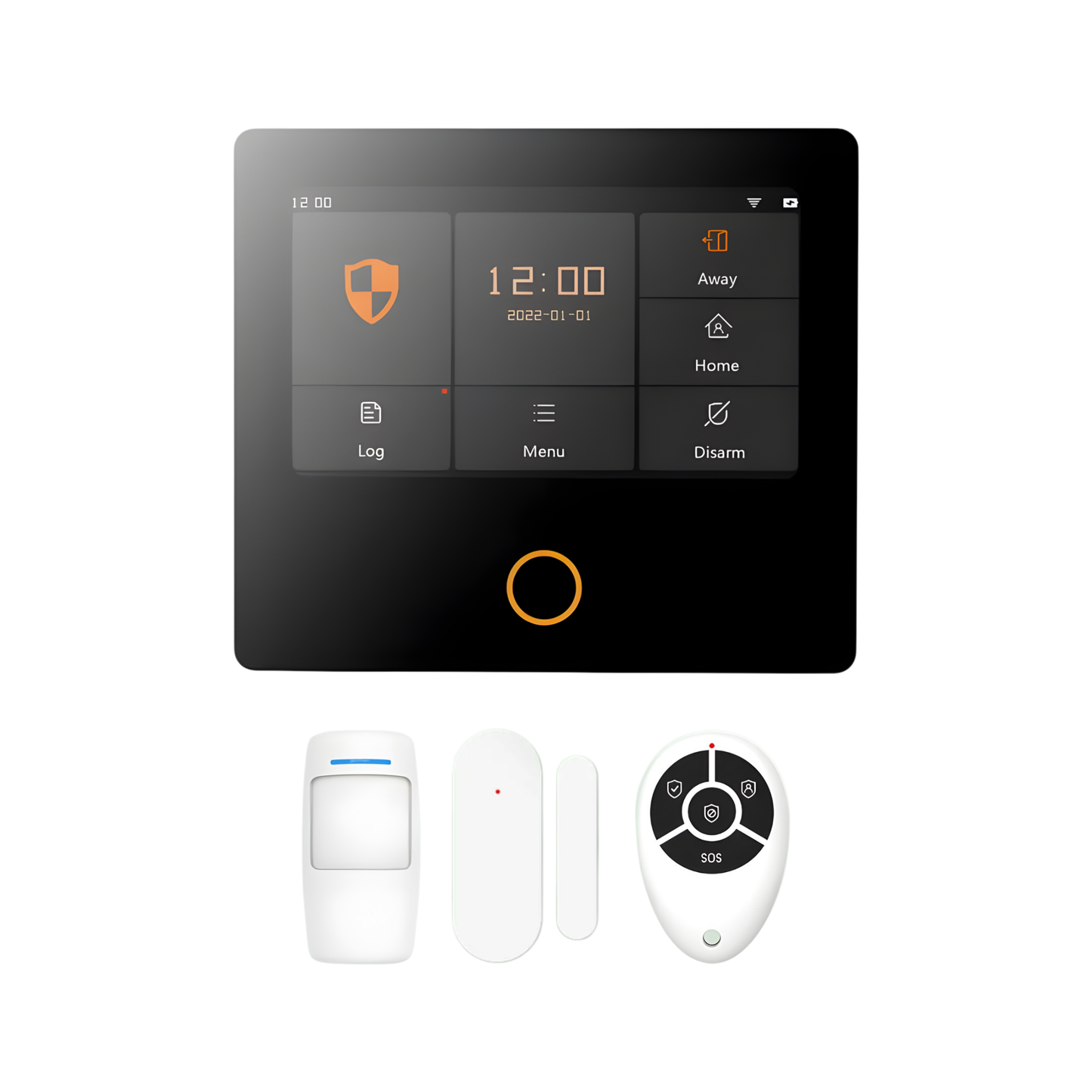 Smart Home Burglar Alarm 16-Piece Kit Touch Screen