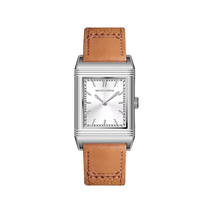 V3 White Men’s Watch Slim Quartz Stainless Steel